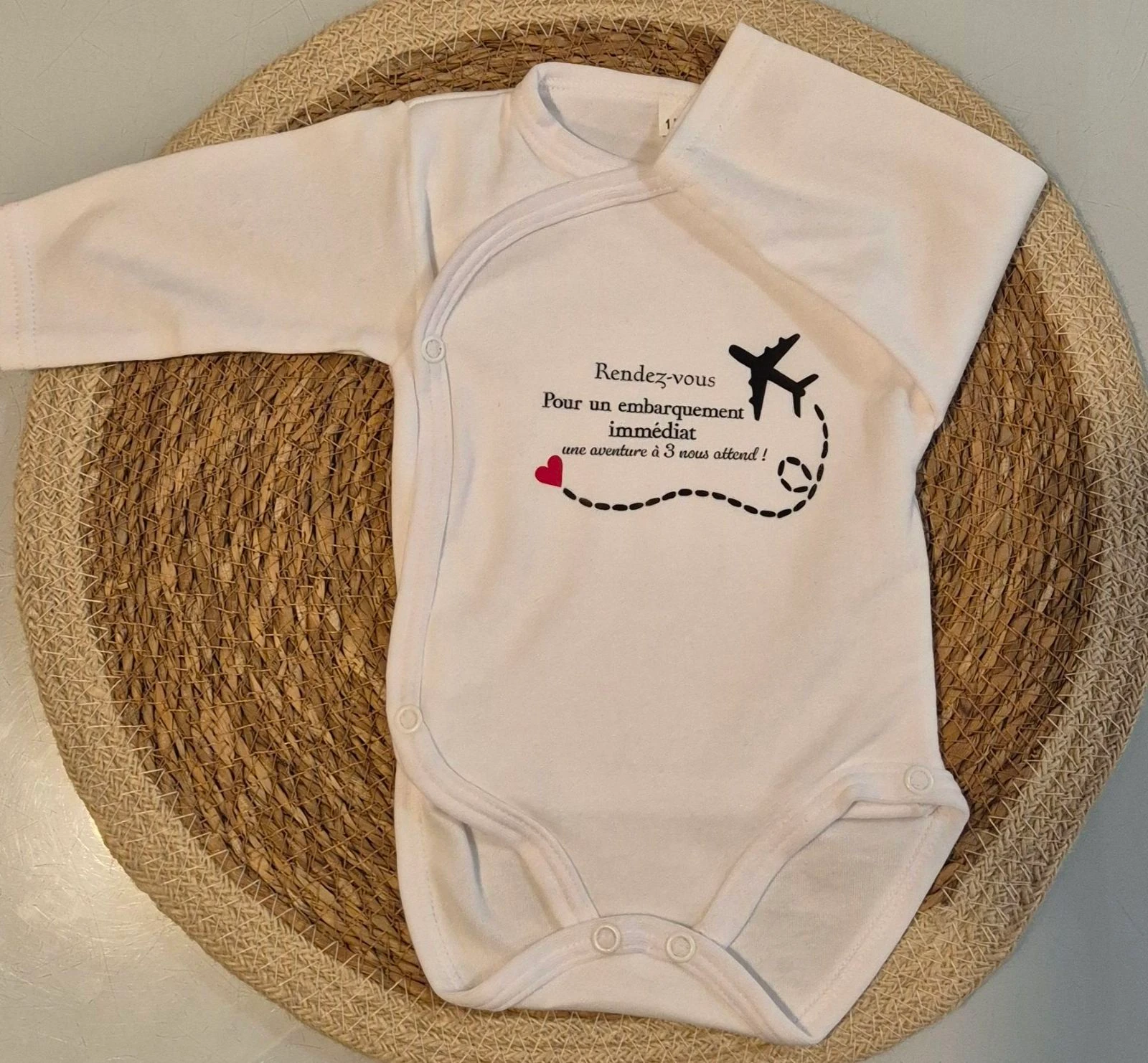 Bodie annonce grossesse personnalisable 